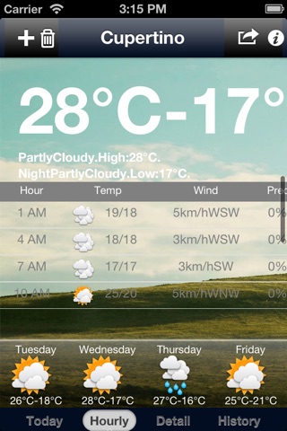 iWeather - global accurate weather forecast screenshot 2