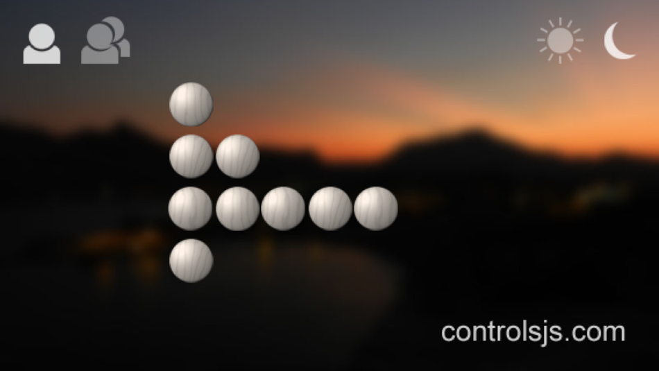 #2. Controls.js NIM Game (iOS) 由: Position s.r.o.