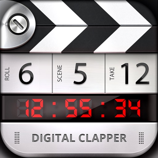 Digital Clapperboard - Timecode Sync and Video Slate icon