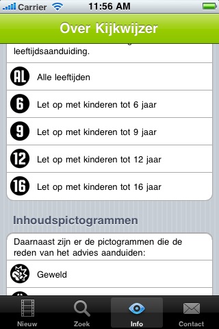 Kijkwijzer screenshot 3