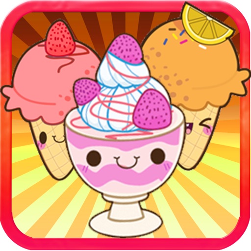 Ice Cream Pop: With Vanilla, chocolate & Strawberry Flavours icon