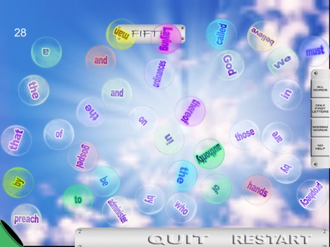 LDS Articles of Faith Bubble Brains HD Lite screenshot 2