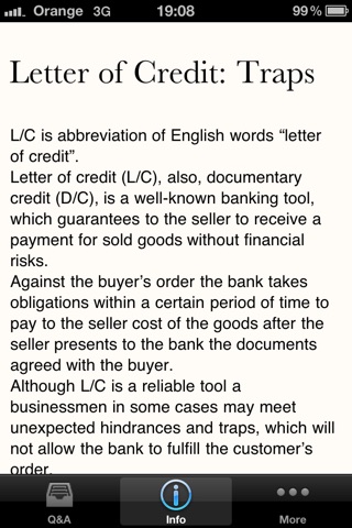 Letter of Credit: Traps screenshot 3