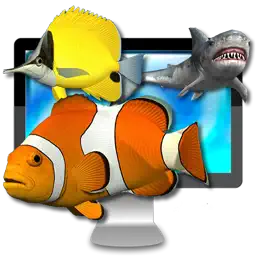 Desktop Aquarium 3D LIVE Wallpaper & ScreenSaver app icon