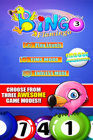 Flamingo Bingo FREE - Match 3 Three Puzzle Action Adventure Game screenshot 4