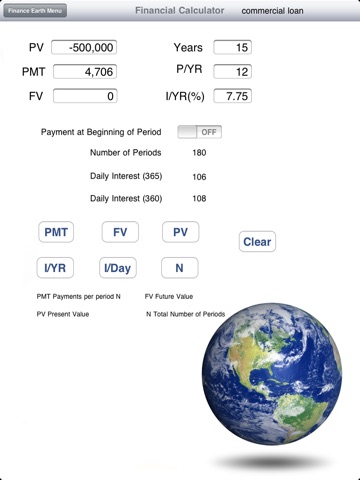 Finance Earth screenshot 2