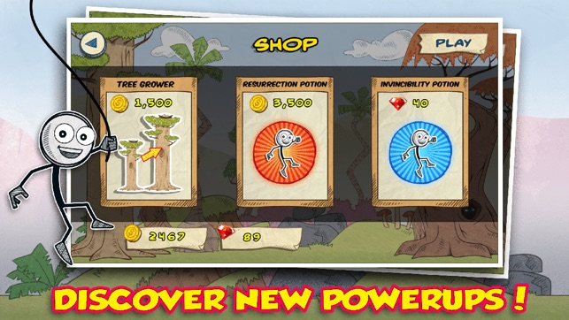 Stick-man Adventures - Swing, Run And Jump For Super Surviva(圖4)-速報App