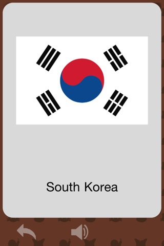 Baby Flash Cards - National Flags screenshot 2