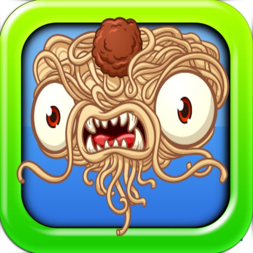 Pasta Meatball Monster vs Veggie Game Crazy Kitchen Games by Jef Nielsen