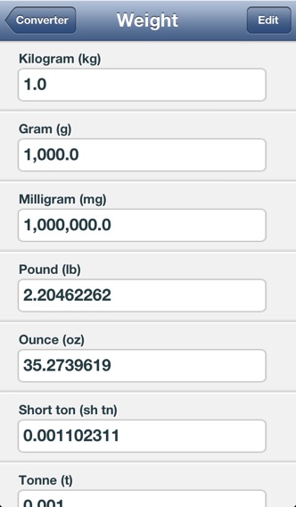 Converter - The Unit Converter Screenshot 2