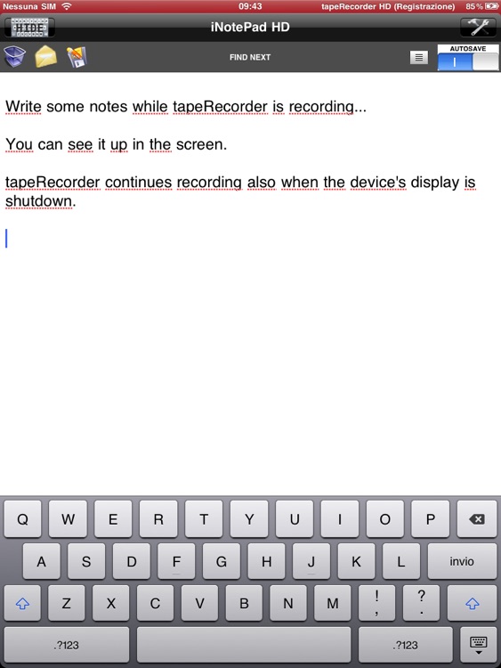 tapeRecorder HD screenshot-3