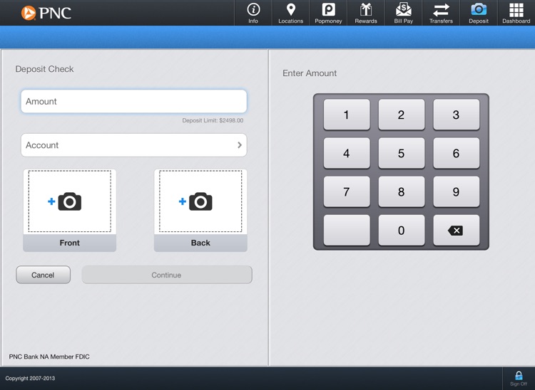 PNC Mobile for iPad