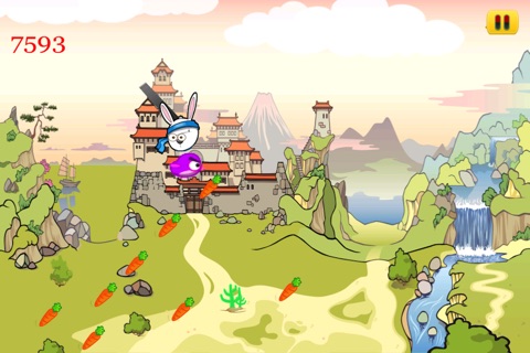 Ninja Bunny Bounce Pop screenshot 4