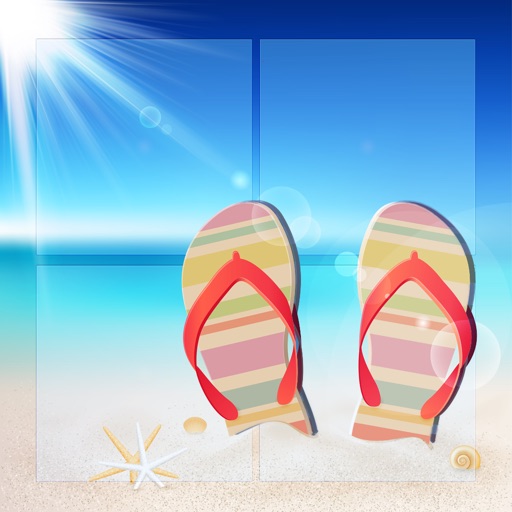 Beach Tile - Don't Step on the Hot Stones iOS App