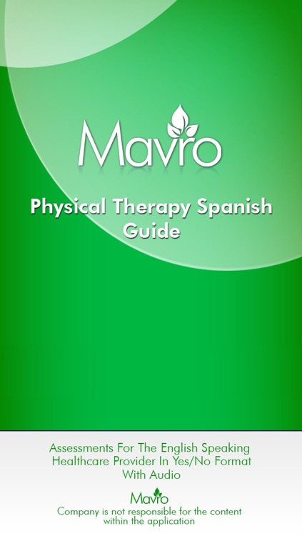 Physical Therapy Spanish Guide (PTSG)