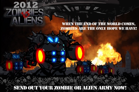 2012 Zombies vs Aliens screenshot 2