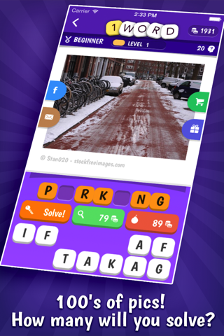 1 Word - a free quiz game screenshot 4