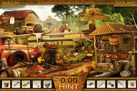 Hidden Objects Horse Farm House screenshot 2