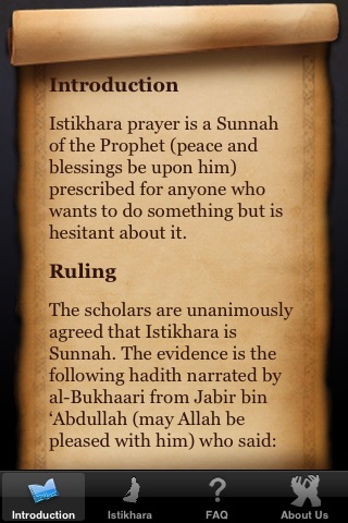 Istikhara du'aa - Guide Prayer screenshot 2