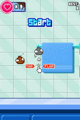 Flappy Poo! screenshot 2