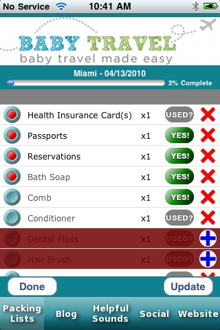 Baby Travel screenshot 2