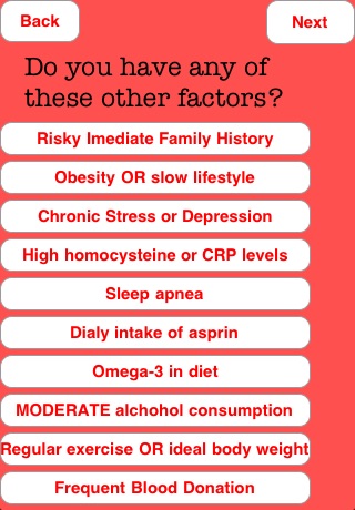 Heart Disease Risk Calculator screenshot 3