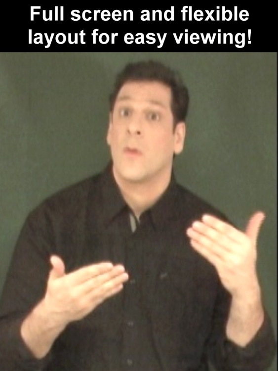 Sign Language Dictionary! HD by EverydayASL.com