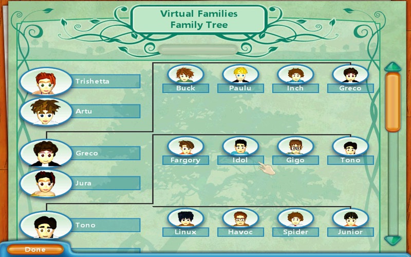 virtual families iphone screenshot 4