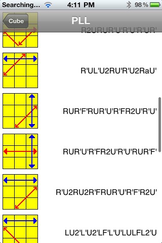 Cube Algorithms Pro screenshot 4