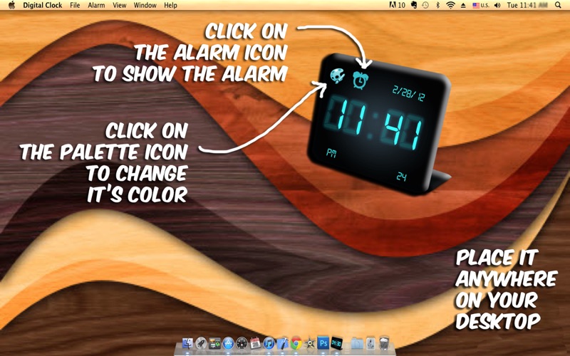 Screenshot #1 pour Digital Clock +