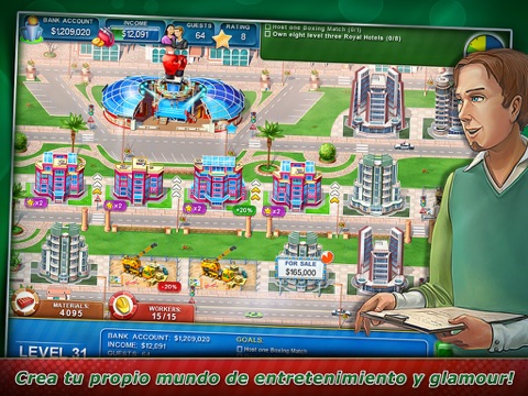 Hotel Mogul: Las Vegas HD screenshot 2