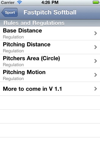 Rules and Regulations of Baseball and Softball screenshot 2