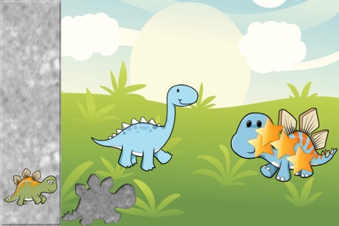 Dinosaurs Puzzles for Toddlers and Kids : Discover the Dino World ! Educational Puzzle Games ! screenshot 3