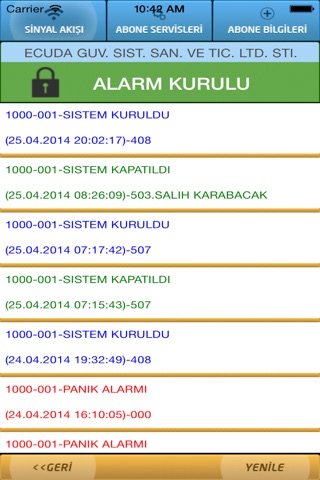 AKM ALARM screenshot 3