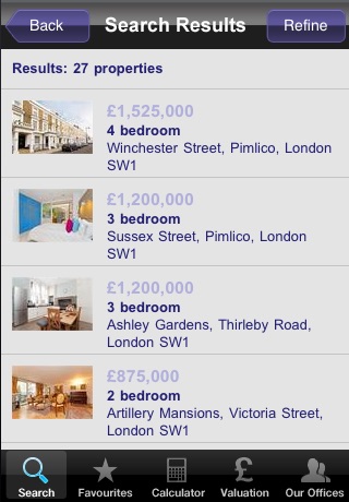 Moretons Property Search screenshot 2