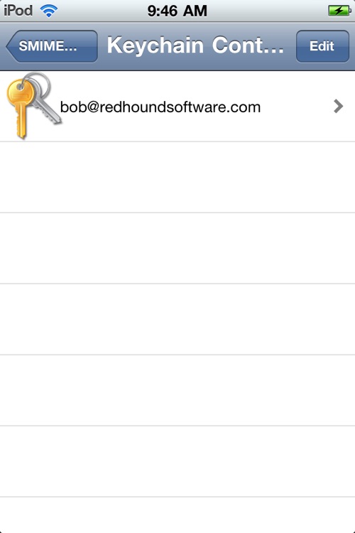 Secure Email Reader