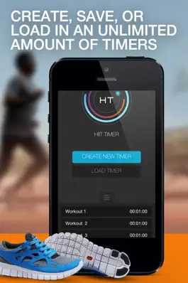 Game screenshot HIIT Timer - Высокая интенсивность интервал подготовки Таймер для потери веса тренировками apk