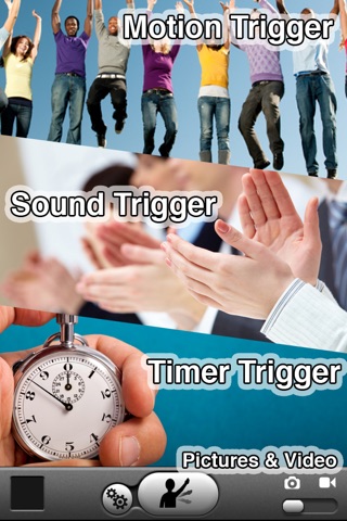 TriggerCam (trigger pictures or video by motion, sound or timer) screenshot 2