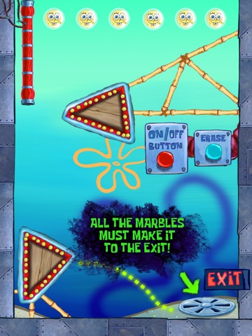 SpongeBob SquarePants Marbles & Slides HD screenshot 2