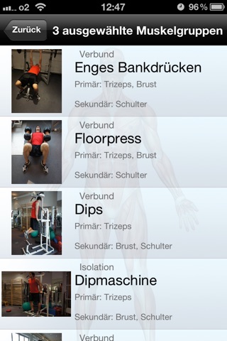 100+ Fitness Exercises screenshot 3