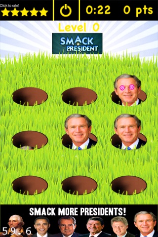 Smack a President - Best Top Free Game screenshot 2