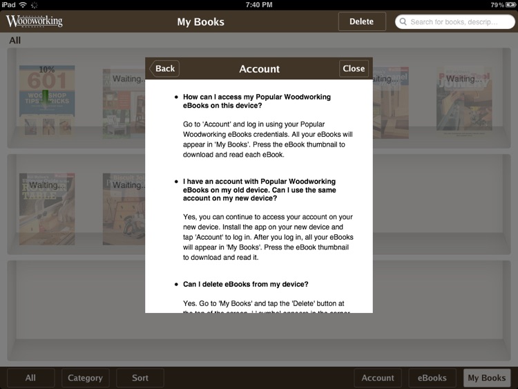 Popular Woodworking eBooks screenshot-3