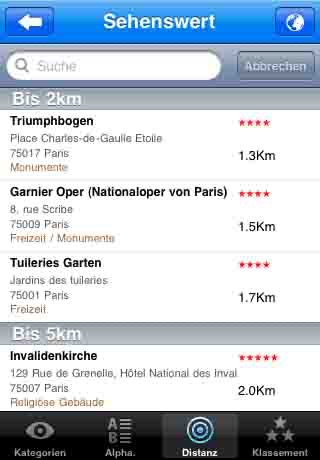 Paris Travel guide with videos in German screenshot 4