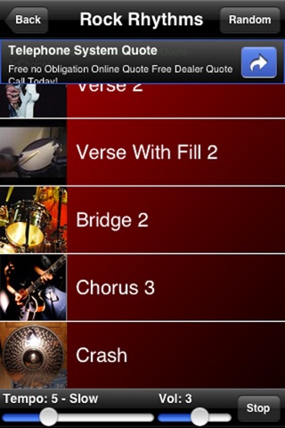 Rock Drum Loops screenshot 3