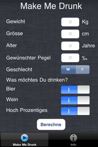 Aristoteles - Blood alcohol level calculator screenshot 3