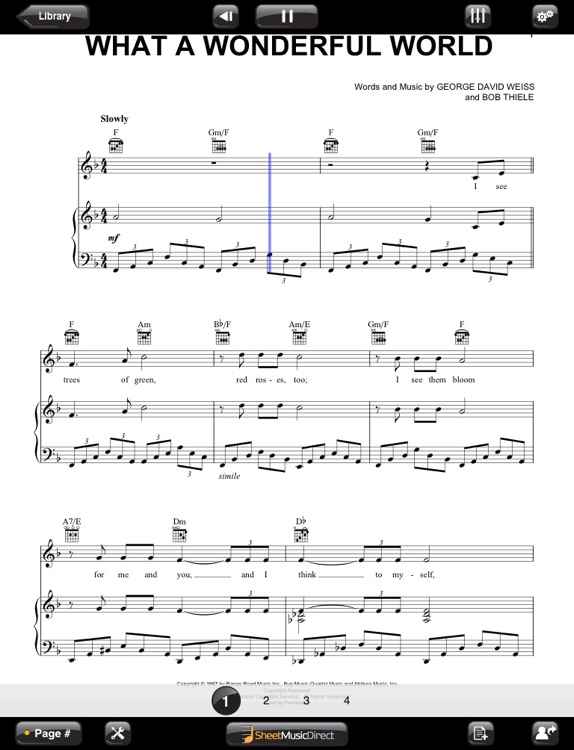 Sheet Music Direct for iPad