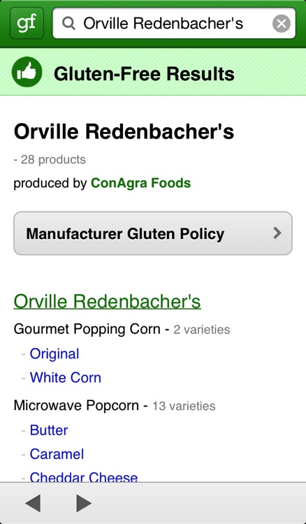 GF Overflow - Gluten Free Product Search screenshot-3