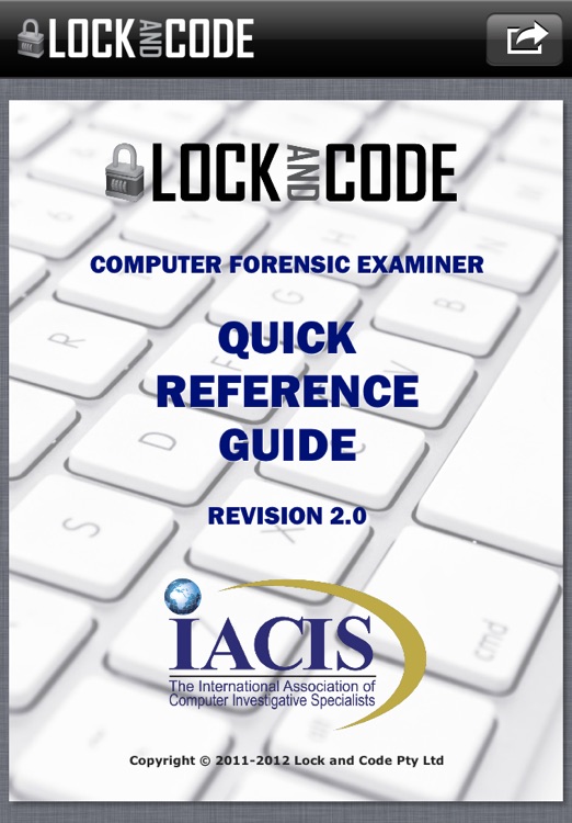 Forensic Computer Examiner Quick Reference Guide
