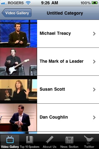 Speakers Bureau screenshot 3