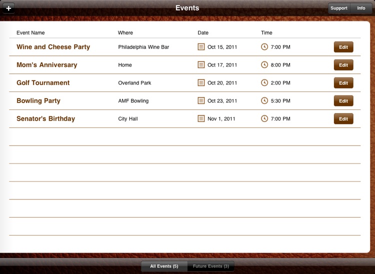 Guest List Organizer HD